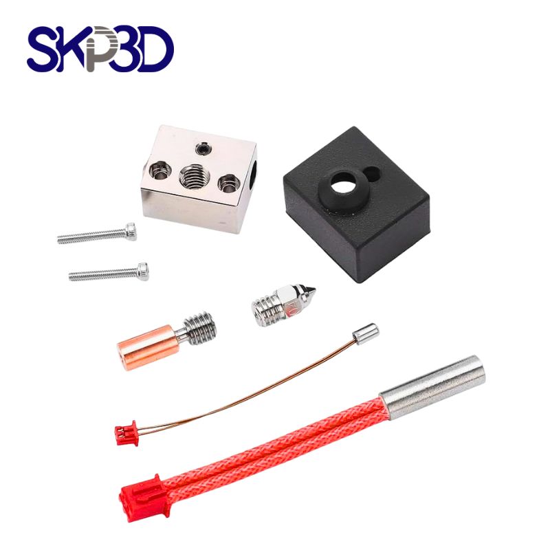 HOTEND CON BOQUILLA DE ACERO ENDURECIDO 0.8 MM