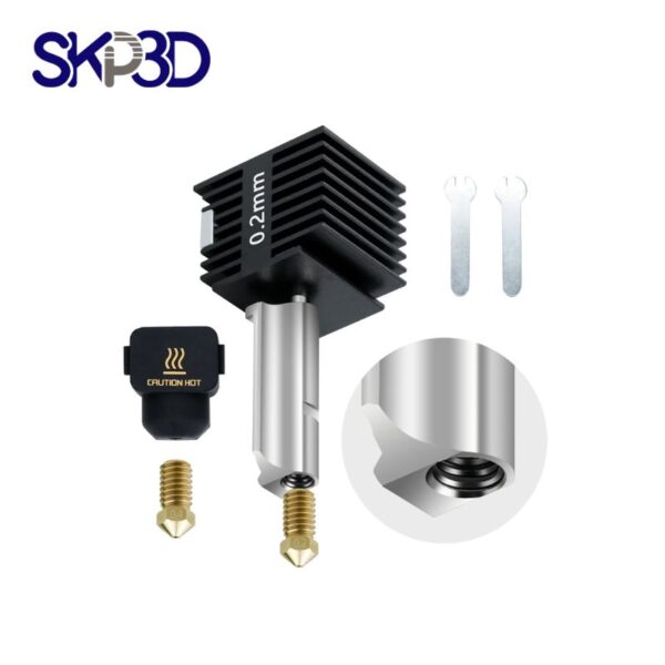 Hotend con boquilla de 0,2 mm - Serie A1