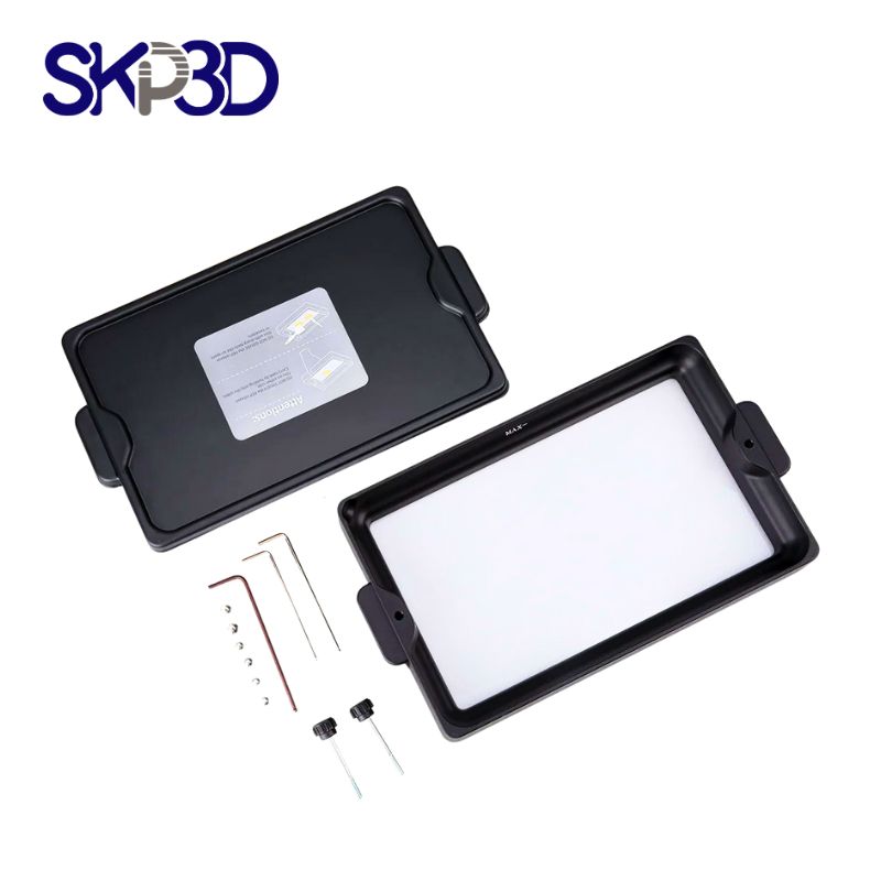 ELEGOO SATURN 2 8K/SATURN 3 Tanque de resina de metal - Imagen 2