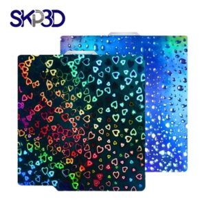 Smooth H1H corazón de gotas de agua (Double Side) 23.5x23.5cm