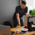 qué material utiliza la impresora 3D