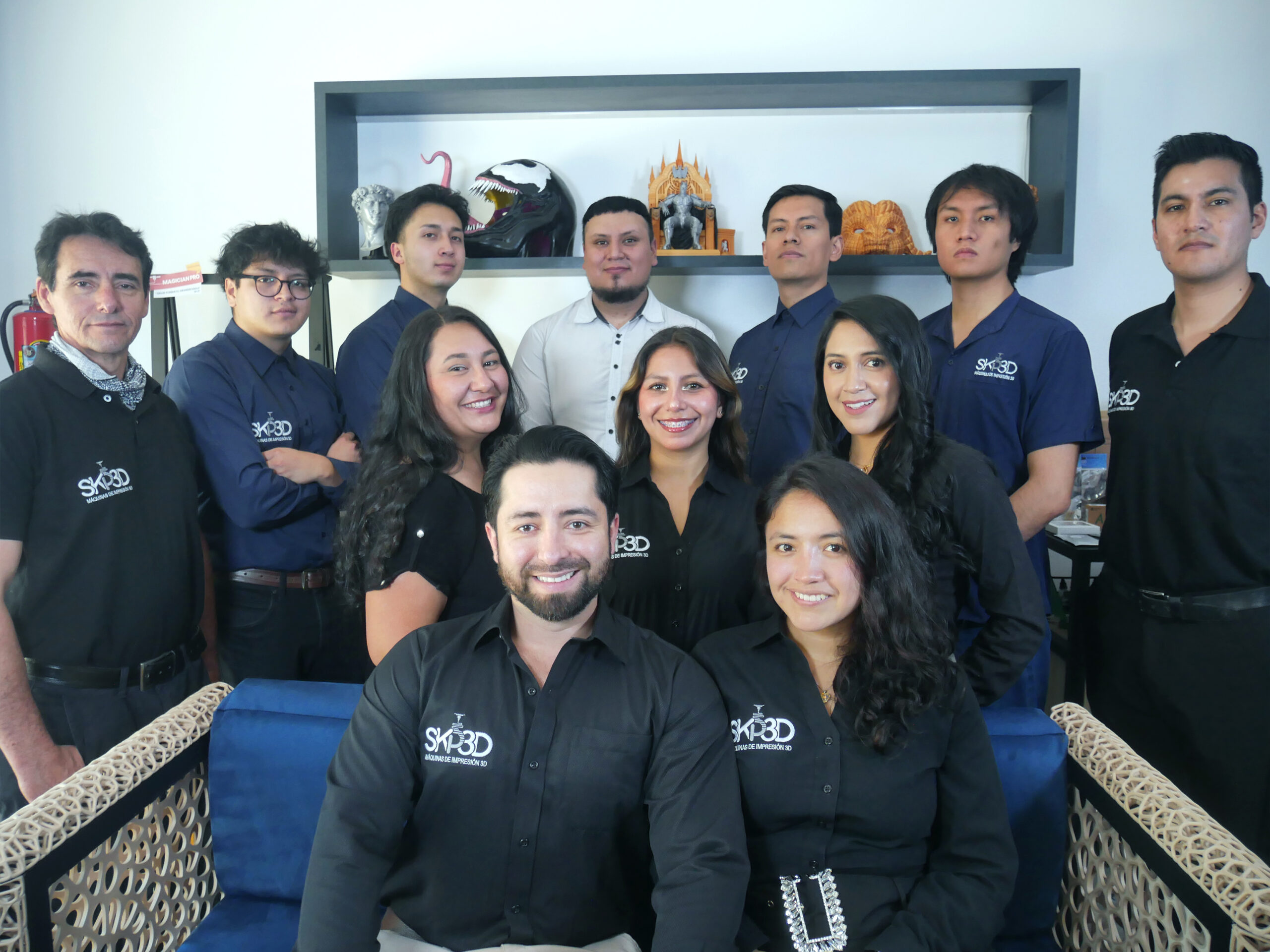 Equipo de SKP3D · Impresión 3D en Quito, Ecuador